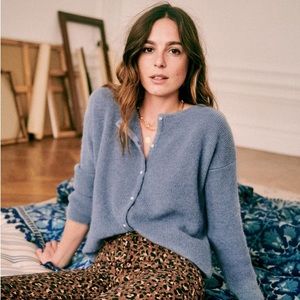 Blue Gaspard Jumper (Sweater) from Sezane